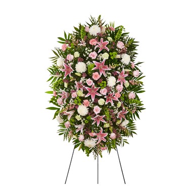 Pastel Sympathy Standing Spray